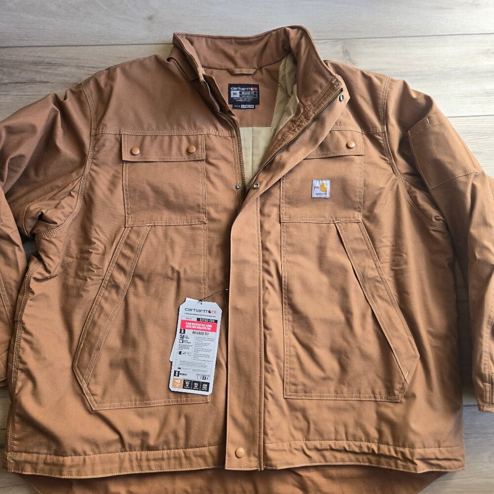 Carhartt Jacket Mens XXXL‎ FR Full Swing Quick Duck Insulated Work Coat Chore